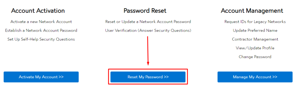 Panorama Charter Reset password